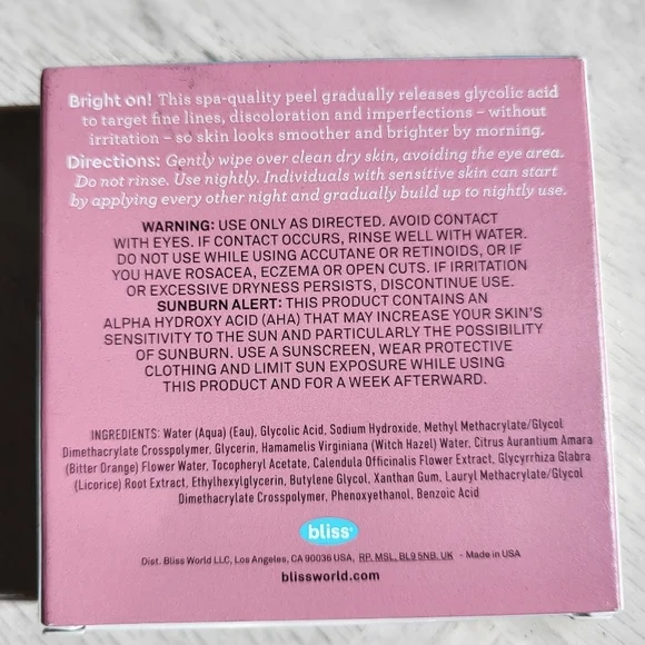 Bliss That's Incredi - Peel Pads 5 pack - Picture 3 of 5